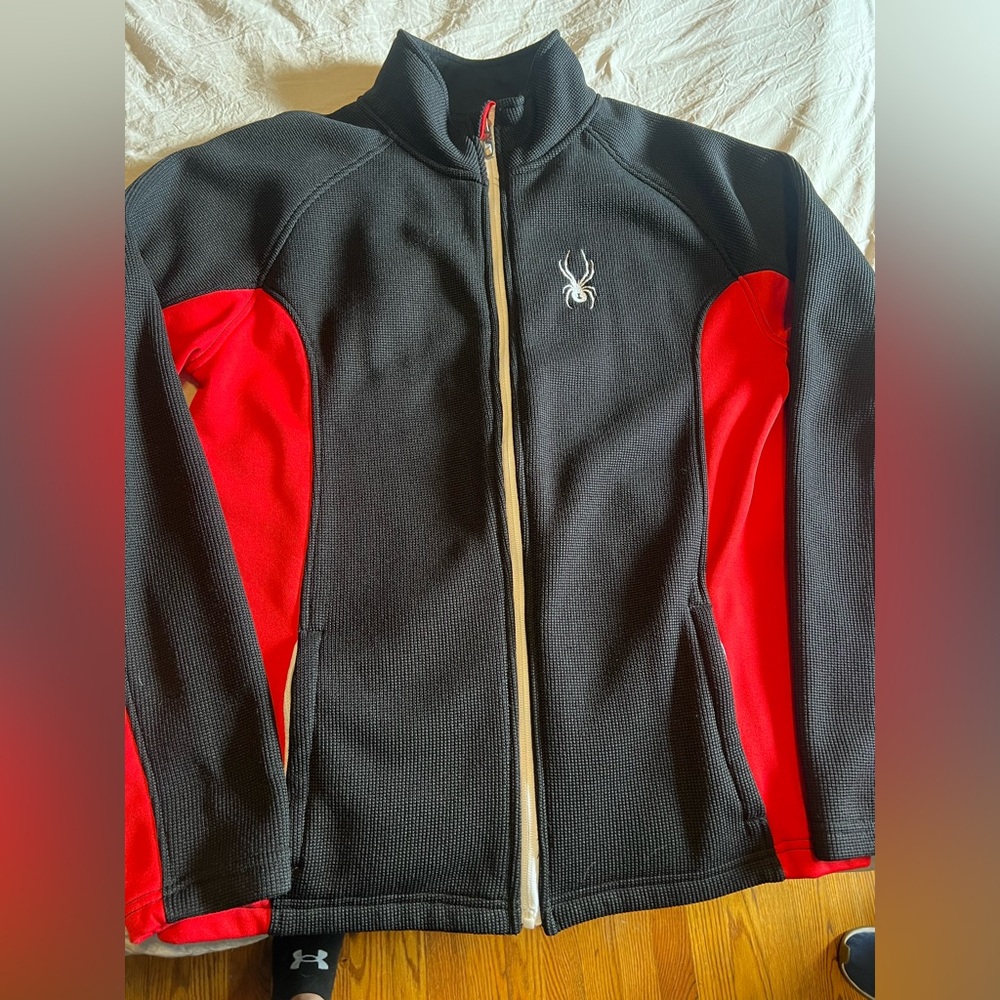 Men’s Spyder Black and Red Jacket